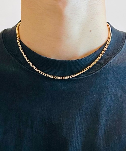 BEATJIVE（ビートジャイブ）の「ベネチアンチェーン ネックレス シルバー ゴールド メンズ レディース（ネックレス・メンズ・ゴールド系その他2/ゴールド系その他3/シルバー/シルバー系その他2/シルバー系その他3/シルバー系その他/ゴールド/ゴールド系その他・50cm/45cm）」の19枚目の写真