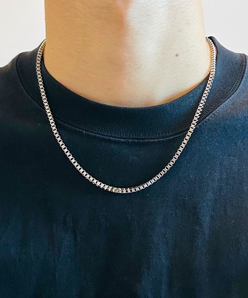 BEATJIVE（ビートジャイブ）の「ベネチアンチェーン ネックレス シルバー ゴールド メンズ レディース（ネックレス・メンズ・ゴールド系その他2/ゴールド系その他3/シルバー/シルバー系その他2/シルバー系その他3/シルバー系その他/ゴールド/ゴールド系その他・50cm/45cm）」の21枚目の写真