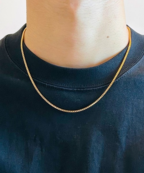 BEATJIVE（ビートジャイブ）の「ベネチアンチェーン ネックレス シルバー ゴールド メンズ レディース（ネックレス・メンズ・ゴールド系その他2/ゴールド系その他3/シルバー/シルバー系その他2/シルバー系その他3/シルバー系その他/ゴールド/ゴールド系その他・50cm/45cm）」の22枚目の写真