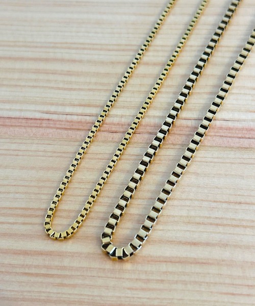 BEATJIVE（ビートジャイブ）の「ベネチアンチェーン ネックレス シルバー ゴールド メンズ レディース（ネックレス・メンズ・ゴールド系その他2/ゴールド系その他3/シルバー/シルバー系その他2/シルバー系その他3/シルバー系その他/ゴールド/ゴールド系その他・50cm/45cm）」の12枚目の写真
