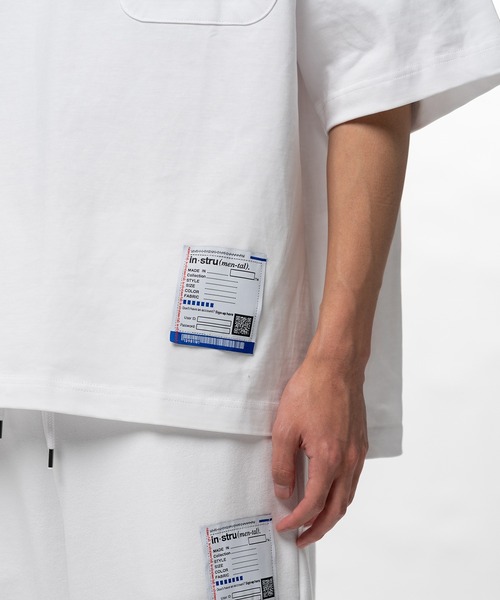In・stru(men-tal).(インストルメンタル)の「Heavy Weight Jersey Pocket T-shirt(Tシャツ/カットソー・メンズ・ダークグレー/ブラック/ホワイト/ライトグレー・44/46/48)」の9枚目の写真