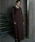 LE'RURE�i�����A�[�j�́uShoulder frill I line dress�i�h���X�j�v�b�u���E��