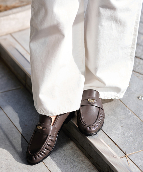 FRAMeWORK（フレームワーク）の「REMME/レメ 別注coin ローファー（ローファー・レディース・ブラウン/ブラック・36/37/38）」の9枚目の写真