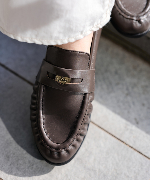 FRAMeWORK（フレームワーク）の「REMME/レメ 別注coin ローファー（ローファー・レディース・ブラウン/ブラック・36/37/38）」の11枚目の写真