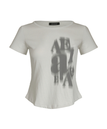 AEIAEIAE（エイエイエ）の「スリムフィットショートスリーブTシャツ-ブラータイプ[ベージュ]（Tシャツ/カットソー）」