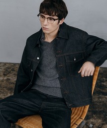 LURAKU(�����N)�́yLURAKU�zRigid Denim Jacket / ���W�b�g�f�j���W���P�b�g�bSETUP�Ή�(���̑��A�E�^�[)