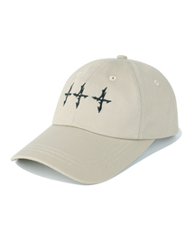 NOT4NERD（ノットフォーナード）の「444 Logo Cotton Ball Cap - Beige（キャップ）」