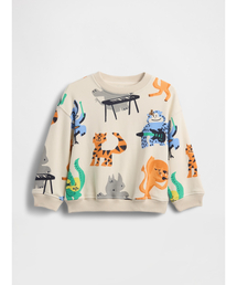 GAP（ギャップ）の「ヴィンテージソフト フレンチテリー グラフィックスウェットシャツ (幼児・ベビー)（スウェット）」