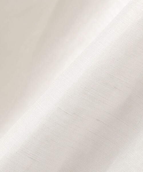 SHIPS（シップス）の「〈手洗い可能〉IMPERIAL LINEN 混 バンドカラー スキッパー シャツ（シャツ/ブラウス・レディース・ネイビー/ミント/オフホワイト/ブラウン・ONE SIZE）」の12枚目の写真