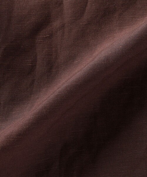 SHIPS（シップス）の「〈手洗い可能〉IMPERIAL LINEN 混 バンドカラー スキッパー シャツ（シャツ/ブラウス・レディース・ネイビー/ミント/オフホワイト/ブラウン・ONE SIZE）」の14枚目の写真