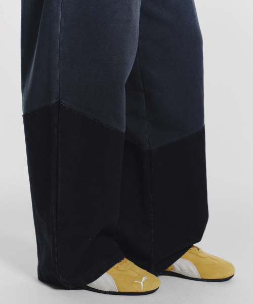 MENASOO(ミナス)の「Pocket Point Cotton Track Pants_Charcoal(その他パンツ・レディース・チャコール・1/2)」の18枚目の写真