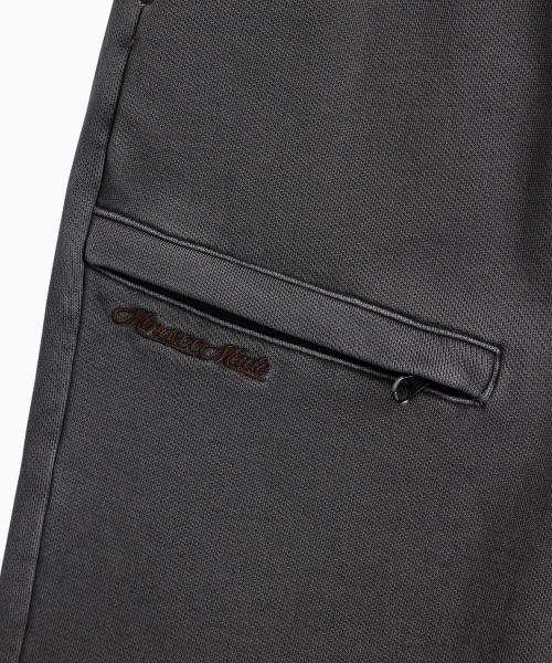 MENASOO(ミナス)の「Pocket Point Cotton Track Pants_Charcoal(その他パンツ・レディース・チャコール・1/2)」の7枚目の写真