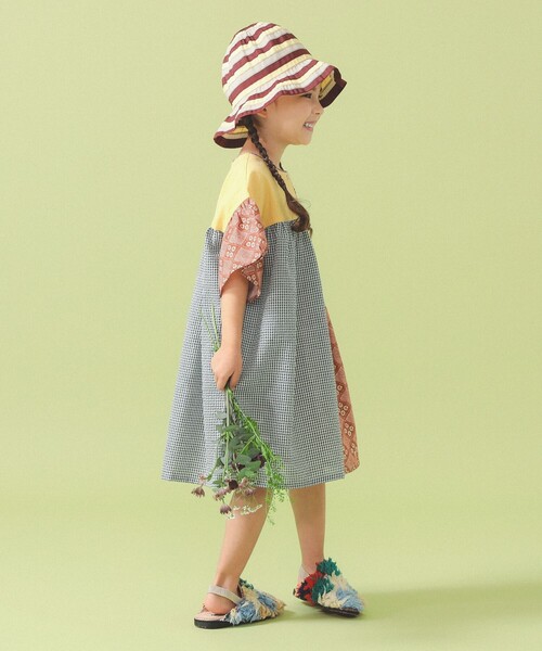 こども ビームス（コドモビームス）の「マルチパターン ワンピース 2026SS（90～140cm）（ワンピース・キッズ・ネイビー/イエロー・140/130/120/110/100/90）」の11枚目の写真