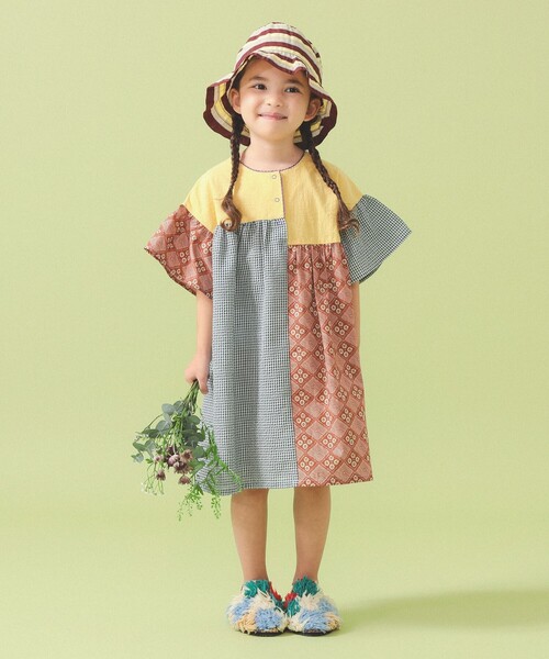 こども ビームス（コドモビームス）の「マルチパターン ワンピース 2026SS（90～140cm）（ワンピース・キッズ・ネイビー/イエロー・140/130/120/110/100/90）」の12枚目の写真