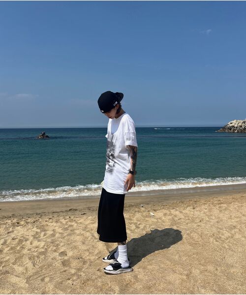 CONCEPTIDE（コンセプタイド）の「オーケストラアートワークTシャツ_ホワイト（Tシャツ/カットソー・レディース・その他・S/M/L）」の6枚目の写真