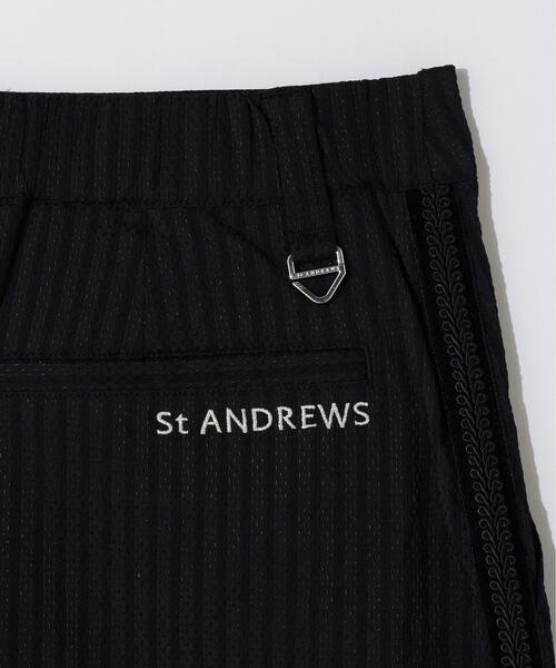 St ANDREWS(セントアンドリュース)の「ドットストライプジャカード台形スカート (WOMENS)(スカート・レディース・カーキ/ブラック・L/SS/S/M)」の15枚目の写真