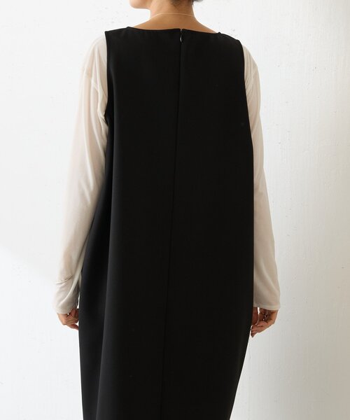 LIVETART（リヴェタート）の「《LIVETART》コクーンワンピース（ワンピース・レディース・ベージュ/ブラック・FREE）」の7枚目の写真