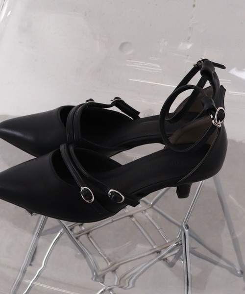 archives(アルシーヴ)の「2ストラップセパレートパンプス(パンプス・レディース・シルバーグレー/アイボリー/ブラック・MEDIUM/LARGE)」の13枚目の写真