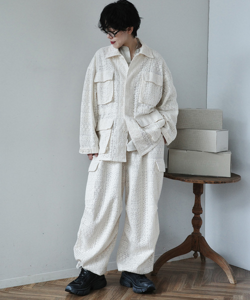 JOURNAL STANDARD LUXE（ジャーナルスタンダード　ラックス）の「Jesse's Lace BZ（その他アウター・レディース・アイボリー・FREE）」の2枚目の写真