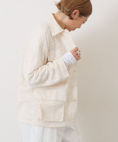 JOURNAL STANDARD LUXE（ジャーナルスタンダード　ラックス）の「Jesse's Lace BZ（その他アウター・レディース・アイボリー・FREE）」の7枚目の写真