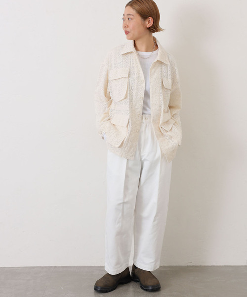 JOURNAL STANDARD LUXE（ジャーナルスタンダード　ラックス）の「Jesse's Lace BZ（その他アウター・レディース・アイボリー・FREE）」の9枚目の写真