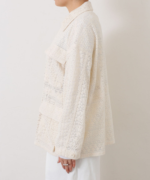 JOURNAL STANDARD LUXE（ジャーナルスタンダード　ラックス）の「Jesse's Lace BZ（その他アウター・レディース・アイボリー・FREE）」の11枚目の写真
