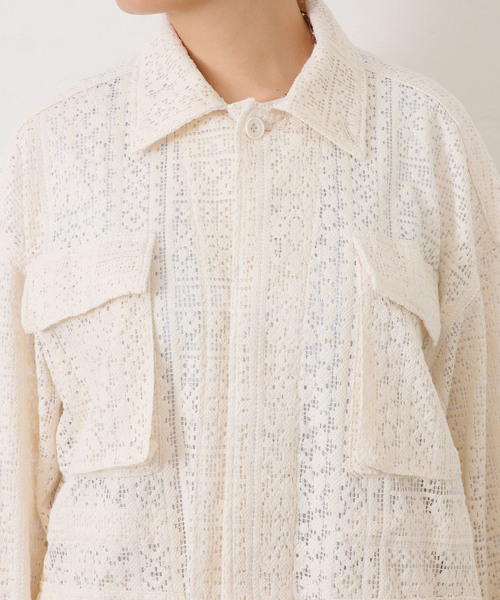 JOURNAL STANDARD LUXE（ジャーナルスタンダード　ラックス）の「Jesse's Lace BZ（その他アウター・レディース・アイボリー・FREE）」の13枚目の写真