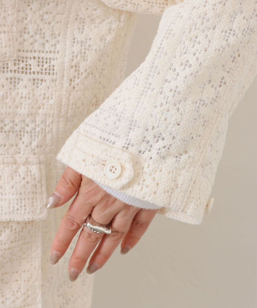JOURNAL STANDARD LUXE（ジャーナルスタンダード　ラックス）の「Jesse's Lace BZ（その他アウター・レディース・アイボリー・FREE）」の16枚目の写真