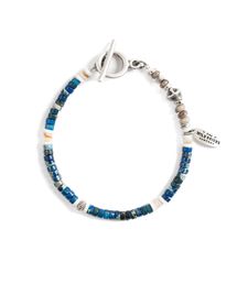 WILD BRICKS（ワイルドブリックス）の「W23 GEMSTONE BRACELET (navy)（ブレスレット）」