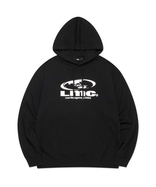 LMCの「OVAL GLOBE HOODIE black(パーカー・レディース・その他・M/L/XL/S)」の1枚目の写真