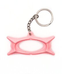 CRITIC（クリティック）の「WORMHOLE LOGO KEYRING L PINK（キーケース/キーアクセサリー）」