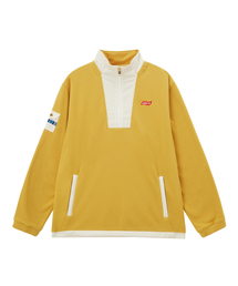ANTOMARS（アントゥマーズ）の「ゴルフアンドチップス フリース ハーフジップ メンズ マスタード（その他トップス）」