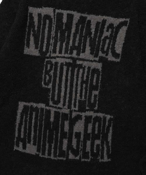 NICE GHOST CLUB(ナイスゴーストクラブ)の「ANIME L/S KNIT TEE_BLACK(NG2EFUK608A)(ニット/セーター・レディース・ブラック・S/M)」の3枚目の写真