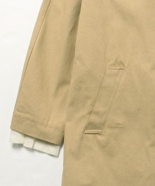 Ray BEAMS(レイビームス)の「Ray BEAMS / レイヤード コットン コクーン コート(その他アウター・レディース・ベージュ/ブラウン系その他・1/0)」の6枚目の写真