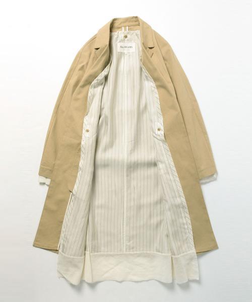 Ray BEAMS(レイビームス)の「Ray BEAMS / レイヤード コットン コクーン コート(その他アウター・レディース・ベージュ/ブラウン系その他・1/0)」の7枚目の写真