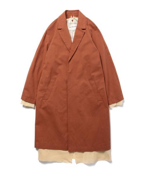 Ray BEAMS(レイビームス)の「Ray BEAMS / レイヤード コットン コクーン コート(その他アウター・レディース・ベージュ/ブラウン系その他・1/0)」の11枚目の写真