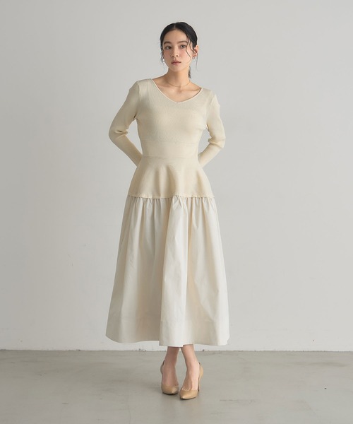 【Lily】婦人服昭和レトロパターン2ケセット！ワンピースほか 前後2wayドッキングワンピース（ワンピース）｜&. NOSTALGIA（アンド