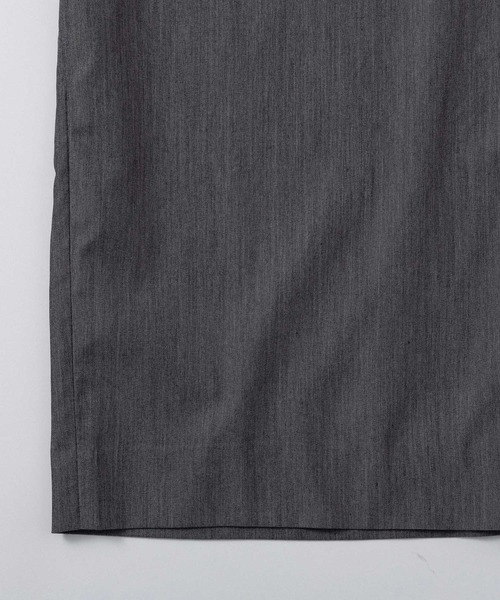 AJUGA.（アジュガ）の「ラップデザイン ツイルパンツ（スラックス・レディース・チャコールグレー/ベージュ・S/M）」の6枚目の写真