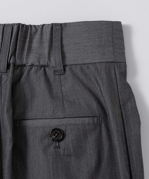 AJUGA.（アジュガ）の「ラップデザイン ツイルパンツ（スラックス・レディース・チャコールグレー/ベージュ・S/M）」の5枚目の写真