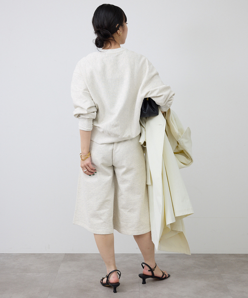 SLOBE IENA（スローブイエナ）の「《セットアップ対応可》Clubロゴスウェット（スウェット・レディース・ネイビー/アイボリー・FREE）」の14枚目の写真