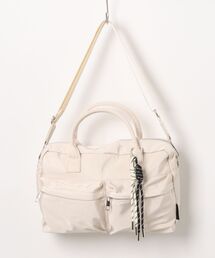 ［ALTROSE/アルトローズ］500mlペットボトル収納可！パラコード チャーム付き 2way ボストン ショルダー