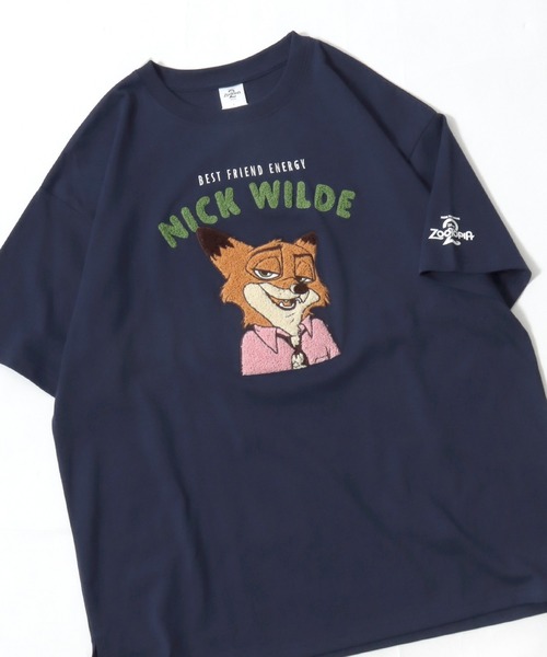 Disney(ディズニー)の「Disney(ディズニー)キャラクター サガラ刺繍Tシャツ/ビッグシルエット半袖 レディース ユニセックス(Tシャツ/カットソー・レディース・グリーン/ブルー/アッシュグレー/ブラック/ネイビー系2/オレンジ系その他/オフホワイト/クリーム/グレー系その他2/グリーン系その他/モカ/ネイビー/イエロー/パープル/ベージュ/スミクロ/オレンジ/ライトピンク/グレー系その他/ライム/カーキ/グレー系その他3/ブラック系その他/ピンク系その他・L/M)」の18枚目の写真