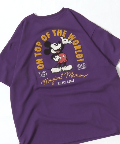 ディズニーキャラクターTシャツ セール】Disney（ディズニー）ビッグシルエット キャラクター サガラ