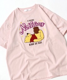Disney（ディズニー）キャラクター サガラ刺繍Tシャツ/ビッグシルエット半袖 レディース ユニセックス
