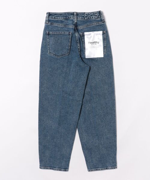 Healthy denim（ヘルシーデニム）の「【WEB・一部店舗限定】【Healthy denim(ヘルシーデニム）】CARROT denim pants/イージーケア（デニムパンツ・レディース・ネイビー/ブルー系その他6・23/24/22/25）」の3枚目の写真