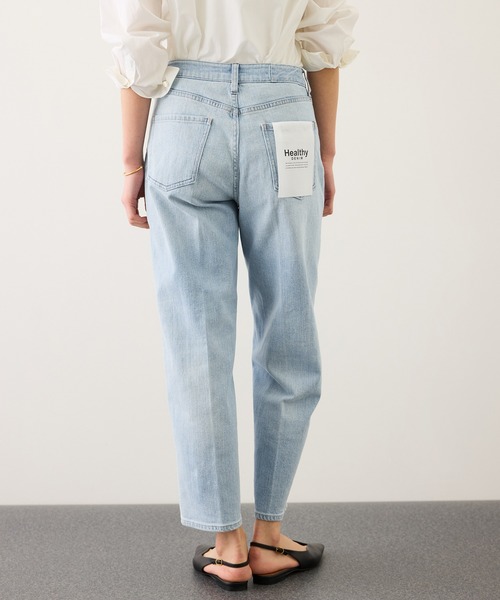 Healthy denim（ヘルシーデニム）の「【WEB・一部店舗限定】【Healthy denim(ヘルシーデニム）】CARROT denim pants/イージーケア（デニムパンツ・レディース・ネイビー/ブルー系その他6・23/24/22/25）」の6枚目の写真