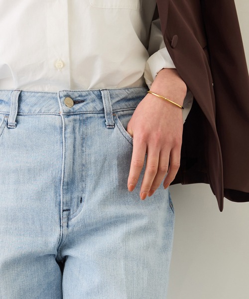 Healthy denim（ヘルシーデニム）の「【WEB・一部店舗限定】【Healthy denim(ヘルシーデニム）】CARROT denim pants/イージーケア（デニムパンツ・レディース・ネイビー/ブルー系その他6・23/24/22/25）」の7枚目の写真