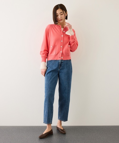 Healthy denim（ヘルシーデニム）の「【WEB・一部店舗限定】【Healthy denim(ヘルシーデニム）】CARROT denim pants/イージーケア（デニムパンツ・レディース・ネイビー/ブルー系その他6・23/24/22/25）」の9枚目の写真