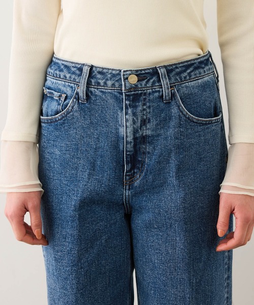 Healthy denim（ヘルシーデニム）の「【WEB・一部店舗限定】【Healthy denim(ヘルシーデニム）】CARROT denim pants/イージーケア（デニムパンツ・レディース・ネイビー/ブルー系その他6・23/24/22/25）」の14枚目の写真