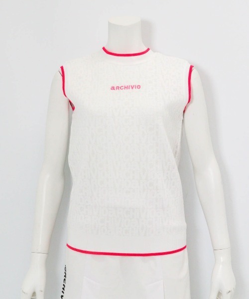 archivio(アルチビオ)の「<LADIES>前後2WAYリボンベスト(タンクトップ・レディース・ネイビー/ライトブルー/ホワイト/ライトグリーン・M/S)」の20枚目の写真